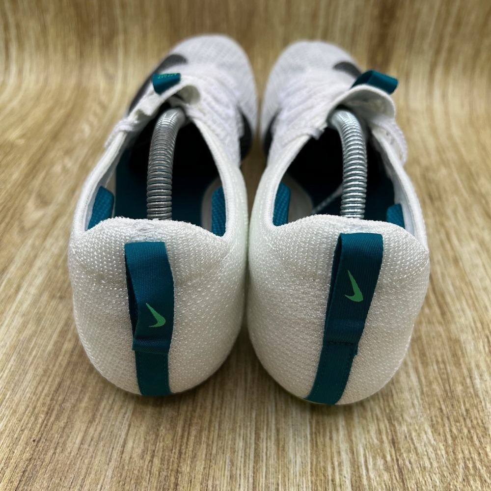 Nike Zoom Superfly Elite 2 Men's 8.5 White Green Sprint Spikes‎ FZ9662-100 NEW - Picture 4 of 9